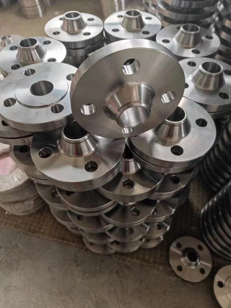 Flens Leher Kimpal Jenis Wn 6-Inci Sch40 300 Lb Kadar Tekanan - 317 Keluli Tahan Karat